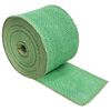 vidaXL Rollo de yute 10 x 2500 cm Verde