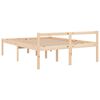 vidaXL Cama senior de matrimonio sin colch&oacute;n 150x200 cm