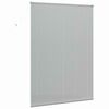 vidaXL Persiana para Ventana con cortinas Manual Plateado Aluminio