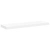 vidaXL Estantes flotantes de pared 2 uds MDF blanco 80x23,5x3,8 cm
