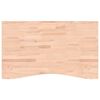 vidaXL Banco de trabajo madera maciza haya 100x(55-60)x83 cm