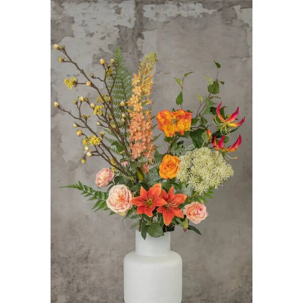Emerald Ramo de flores artificiales Happy Orange XL