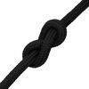 vidaXL Cuerda de barco polipropileno negro intenso 20 mm 25 m