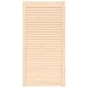 vidaXL Puerta de armario de lamas madera de pino maciza 99,3x49,4 cm