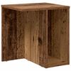 vidaXL Mesa Auxiliar 2 pcs Madera vieja 37 x 32 x 40 cm