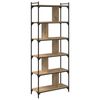 vidaXL Estanter&iacute;a 5 niveles 76 x 32 x 192 cm Madera de ingenier&iacute;a