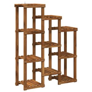vidaXL Soporte de plantas Natural 85 x 30 x 114,5 cm