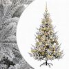 vidaXL &Aacute;rbol de Navidad artificial con bolas 120 cm 150 LED
