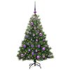 vidaXL &Aacute;rbol de Navidad artificial con 150 LED Verde 120 cm PE y PVC