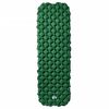 vidaXL Colch&oacute;n inflable de camping para 1 persona verde 190x58x6 cm