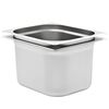 vidaXL Bandejas Gastronorm 2 unidades GN 1/2 200 mm acero inoxidable