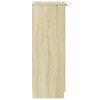 vidaXL Mueble zapatero madera contrachapada roble Sonoma 59x35x100,5 cm