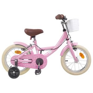 vidaXL Bicicleta Infantil 14 Pulgadas para ni&ntilde;os de 3 a 5 a&ntilde;os