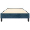 vidaXL Estructura de cama con somier terciopelo azul oscuro 80x200 cm