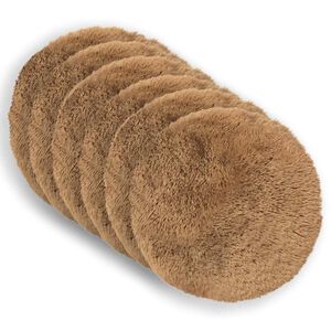 vidaXL Coj&iacute;n con almohada HEERLEN 2 uds. Gris topo Fleece PV