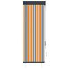 vidaXL Estor enrollable de exterior amarillo y azul 60x250 cm