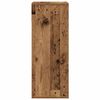 vidaXL Estanter&iacute;a madera ingenier&iacute;a madera envejecida 34x31x80 cm