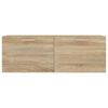 vidaXL Armario pared madera contrachapada roble Sonoma 100x36,5x35 cm