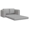 vidaXL Sof&aacute; cama 60cm Gris Nube tela