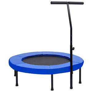 vidaXL Cama el&aacute;stica fitness con asa y almohadilla de seguridad 102 cm