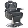vidaXL Silla de peluquer&iacute;a de cuero sint&eacute;tico negra 72x68x98 cm
