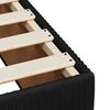 vidaXL Cama box spring con colch&oacute;n cuero sint&eacute;tico negro 90x190 cm