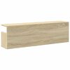 vidaXL Armario de pared madera de ingenier&iacute;a roble Sonoma 100x20x30 cm