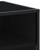 vidaXL Mueble de TV madera de ingenier&iacute;a negro 270x40x46 cm