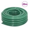 vidaXL Manguera de jard&iacute;n PVC verde 0,75" 20 m