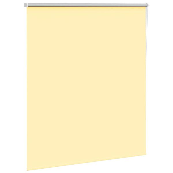 vidaXL Estor Enrollable Opaco Amarillo 120x150 cm Tela Ancho 116,6 cm