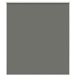 vidaXL Estor Enrollable Opaco gris 125x130 cm Tela Ancho 121,6 cm