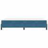 vidaXL Cama tipo Box Spring con colch&oacute;n Azul Oscuro 120 x 210 cm tela