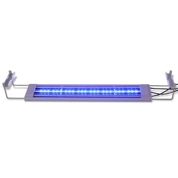 vidaXL L&aacute;mpara LED para acuario aluminio IP67 50-60 cm