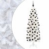 vidaXL &Aacute;rbol de Navidad artificial estrecho con bolas 180 cm 300 LED