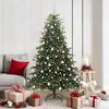 vidaXL Árbol de Navidad artificial Verde 180 cm PVC, Metal y Plástico
