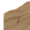 vidaXL Cabecero Roble artesanal 90 cm Madera contrachapada