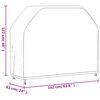 vidaXL Cubiertas para barbacoas 2 uds tela Oxford 420D 162x61x122 cm