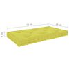 vidaXL Cojines para palets de suelo 4 unidades algod&oacute;n verde manzana