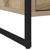 vidaXL Mesa de Noche Sonoma 50 x 39.5 x 50 cm Madera contrachapada