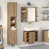 vidaXL Juego de muebles ba&ntilde;o 3 piezas madera ingenier&iacute;a roble artisan