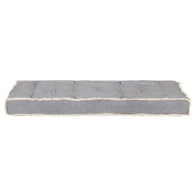 vidaXL Cojín para sofá de palets gris antracita 120x80x10 cm