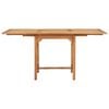 vidaXL Juego de comedor para jard&iacute;n 7 piezas madera maciza teca
