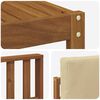 vidaXL Conjunto de sof&aacute;s de exterior con coj&iacute;n 7 pcs Natural y Beige