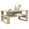 vidaXL Mesa de Caf&eacute; Roble Sonoma 90 x 50 x 40 cm Madera de ingenier&iacute;a