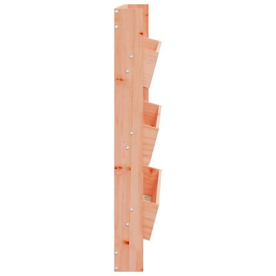 vidaXL Jardinera pared 3 niveles madera maciza Douglas 60x18,5x110 cm