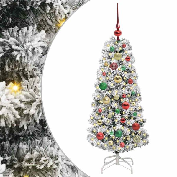 vidaXL &Aacute;rbol de Navidad artificial con ramas articuladas 120 cm