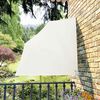 vidaXL Toldo lateral plegable de balcón color crema 140x140 cm