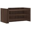 vidaXL Mesa de centro madera de ingenier&iacute;a marr&oacute;n roble 100x50x50 cm