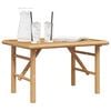 vidaXL Mesa de Café Marrón 70 x 40 x 36 cm Bambú