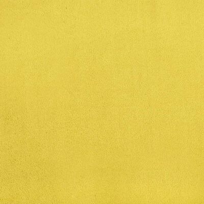 vidaXL Sillas de comedor 4 uds terciopelo amarillo mostaza